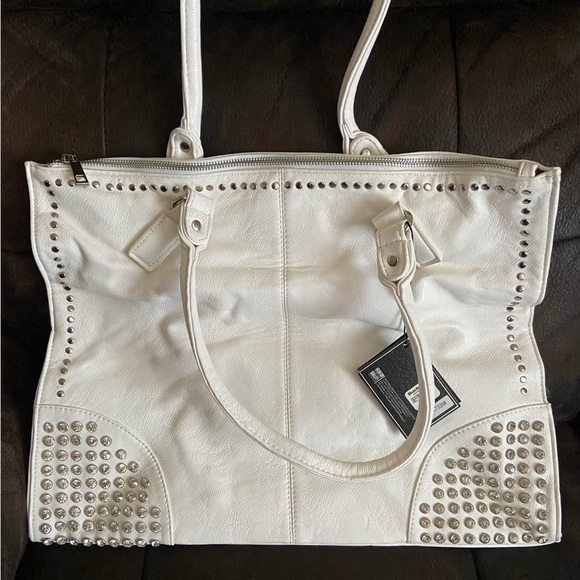 MMS Design Studio Handbags - MMS Large White Tote (Bought from Buckle) - NEW